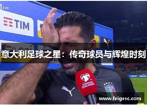 意大利足球之星：传奇球员与辉煌时刻